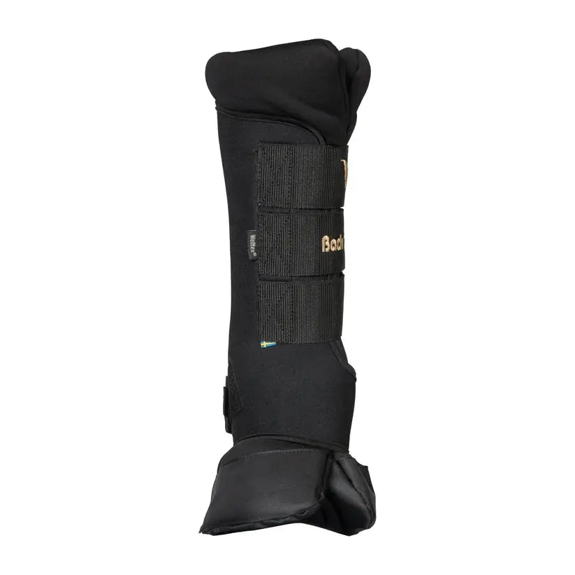 Deluxe Royal Quick Wraps with Welltex® technology in black, designed for optimal comfort, fit, and support. Ideal for recovery, prevention of tendon and joint issues, and reducing swelling.