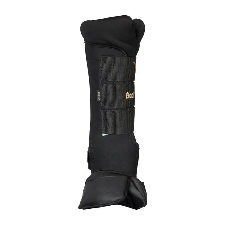 Deluxe Royal Quick Wraps with Welltex® technology in black, designed for optimal comfort, fit, and support. Ideal for recovery, prevention of tendon and joint issues, and reducing swelling.