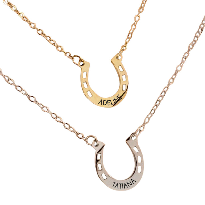 Good Luck Horseshoe Necklace