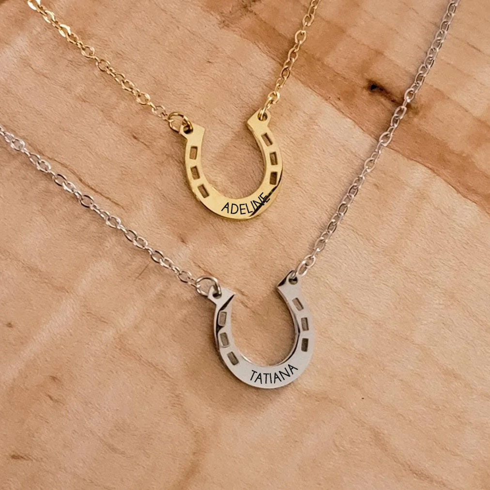 Good Luck Horseshoe Necklace