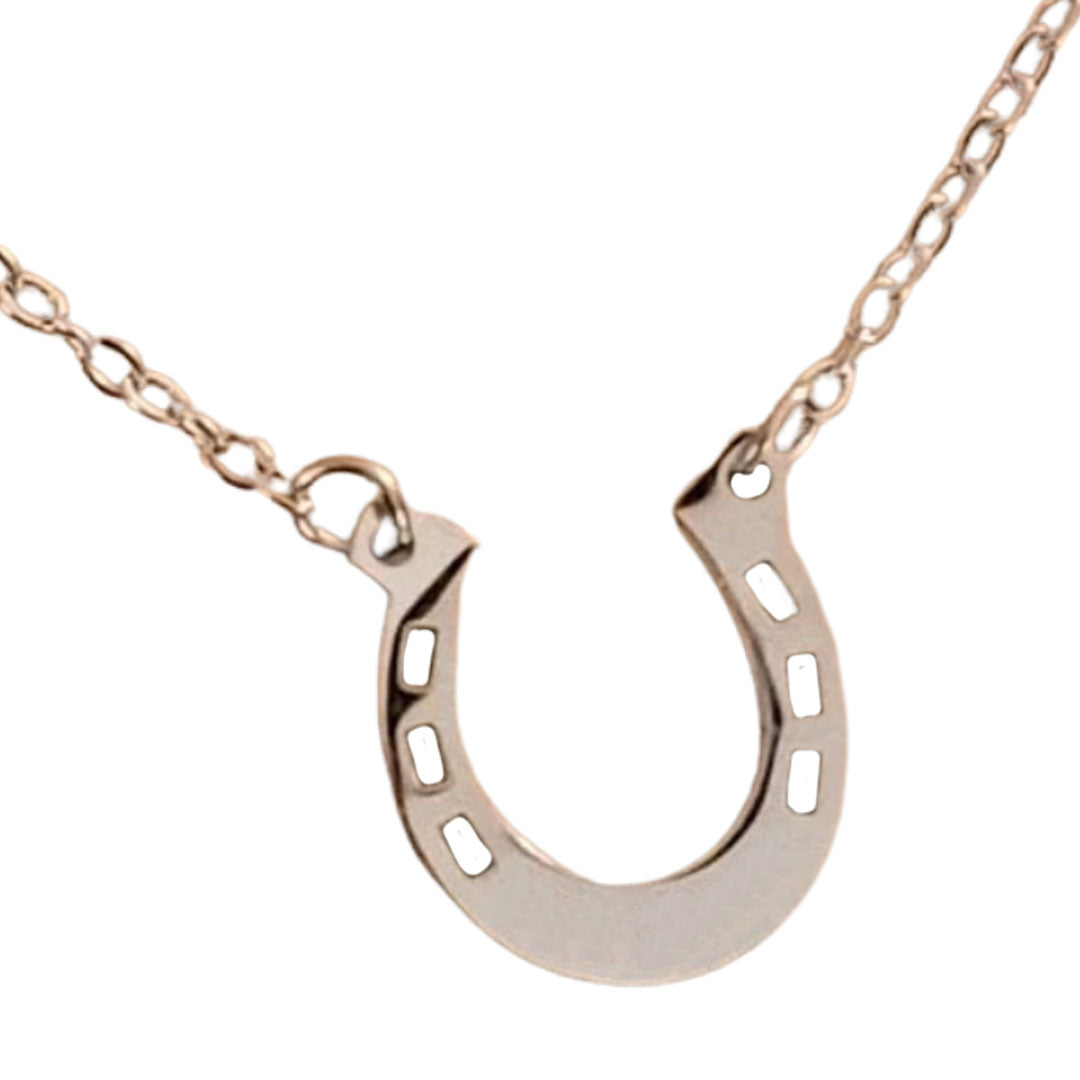 Good Luck Horseshoe Necklace
