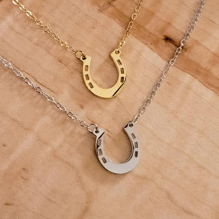 Good Luck Horseshoe Necklace