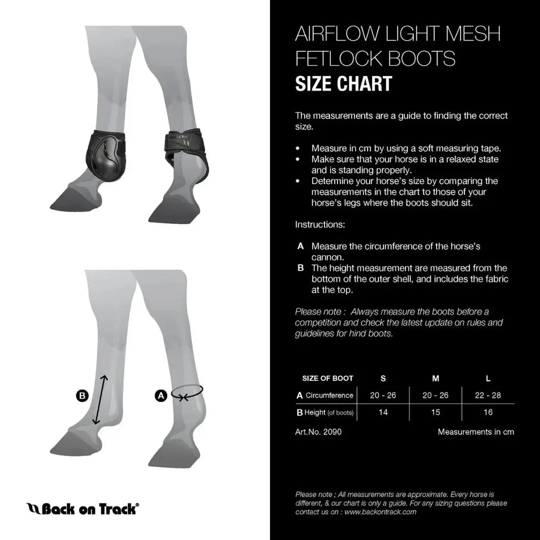 Airflow Jumping Fetlock Boots - Top Paddock