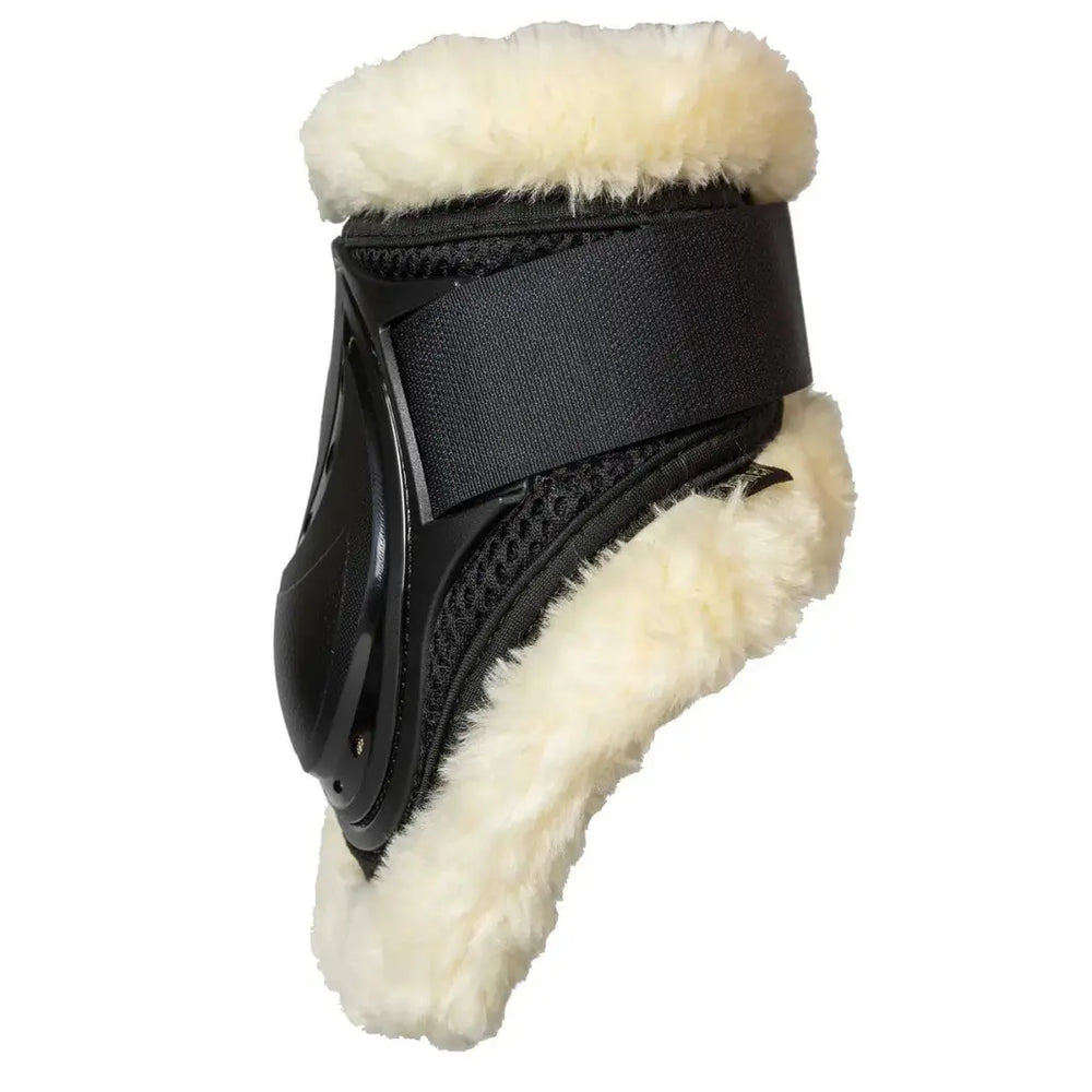 Airflow Jumping Fetlock Boots with Faux Fur - Top Paddock