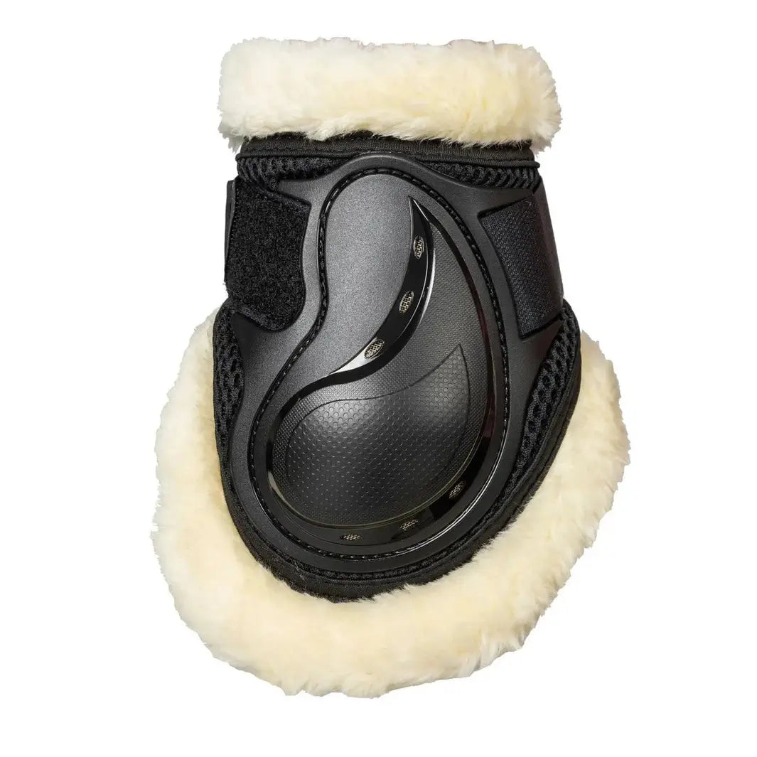 Airflow Jumping Fetlock Boots with Faux Fur - Top Paddock