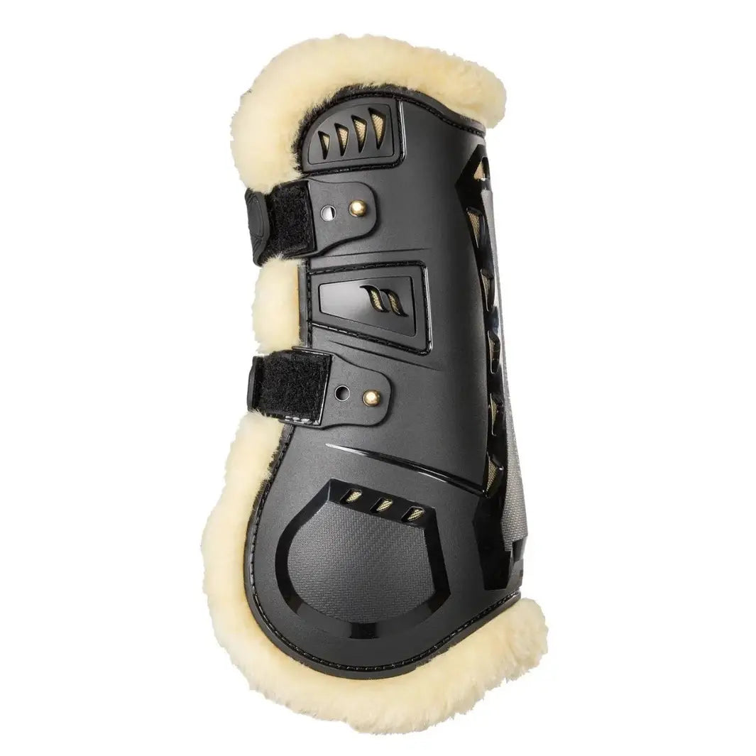 Airflow Jumping Tendon Boots with Faux Fur - Top Paddock