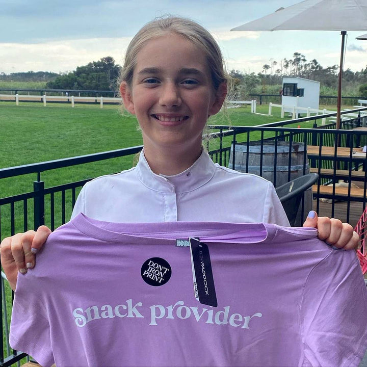 Custom Slogan Tee - Top Paddock