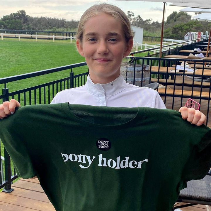 Custom Slogan Tee - Top Paddock