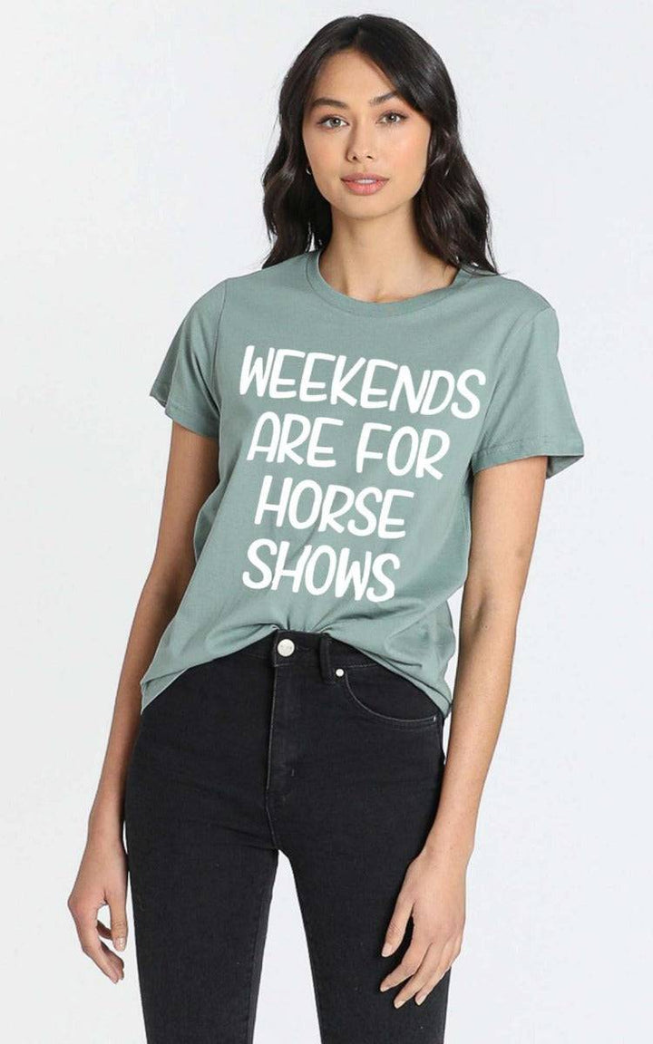 Custom Slogan Tee - Top Paddock