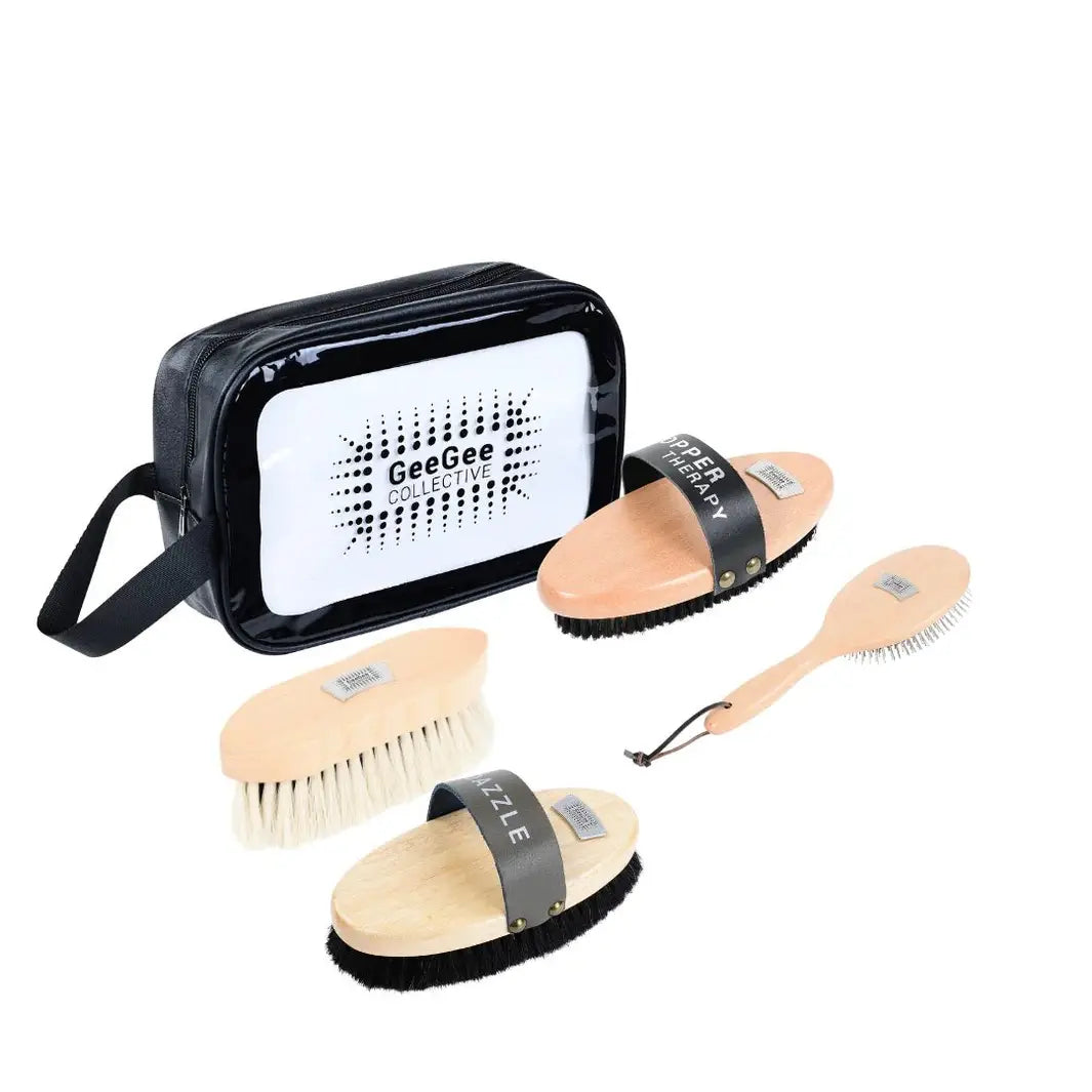 GeeGee COLLECTIVE | Express Brush Kit with BONUS Hoof Pick - Top Paddock