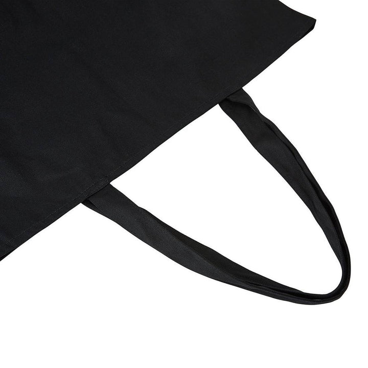 Close-up of the Top Paddock Equestrian Oversized Tote Bag's durable black handles, designed for comfortable carrying and long-lasting use.