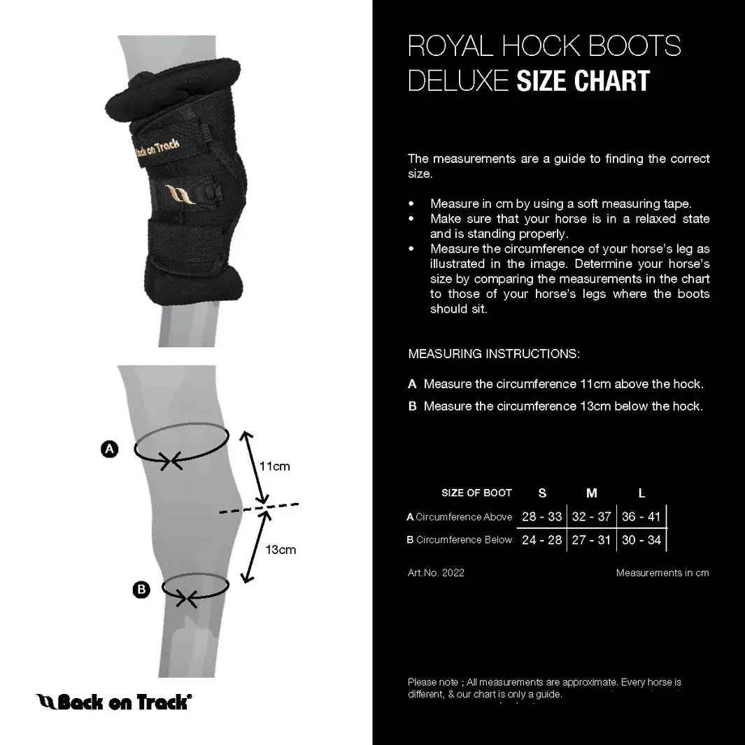 Deluxe Royal Padded Hock Boots