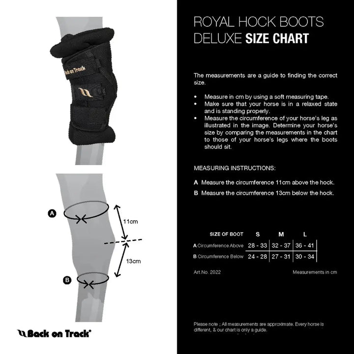 Deluxe Royal Padded Hock Boots