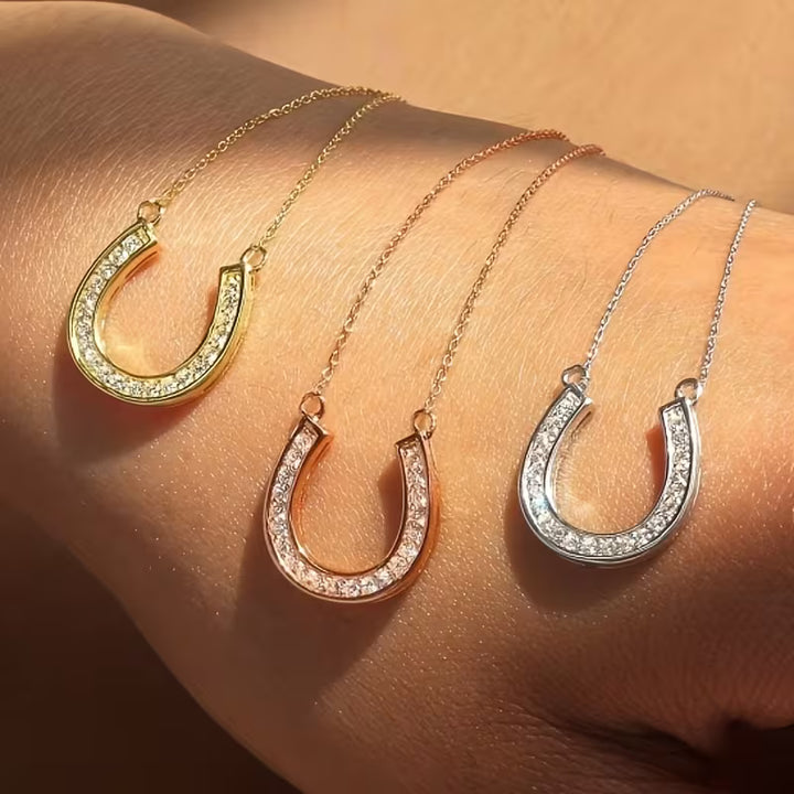 Good Luck Horseshoe Necklace