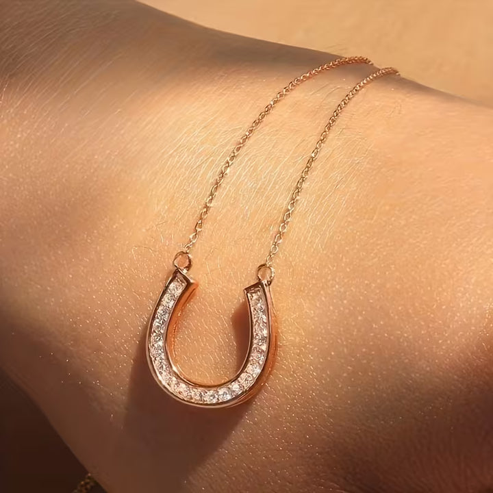 Good Luck Horseshoe Necklace