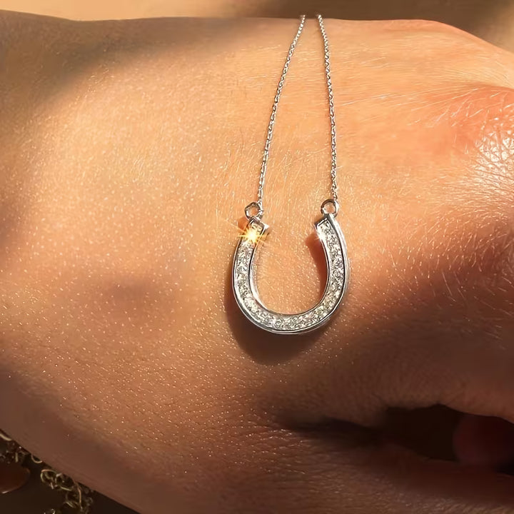 Good Luck Horseshoe Necklace