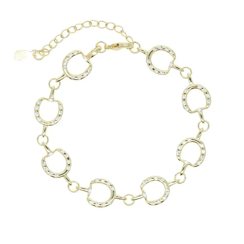 Good Luck Horseshoe Bracelet