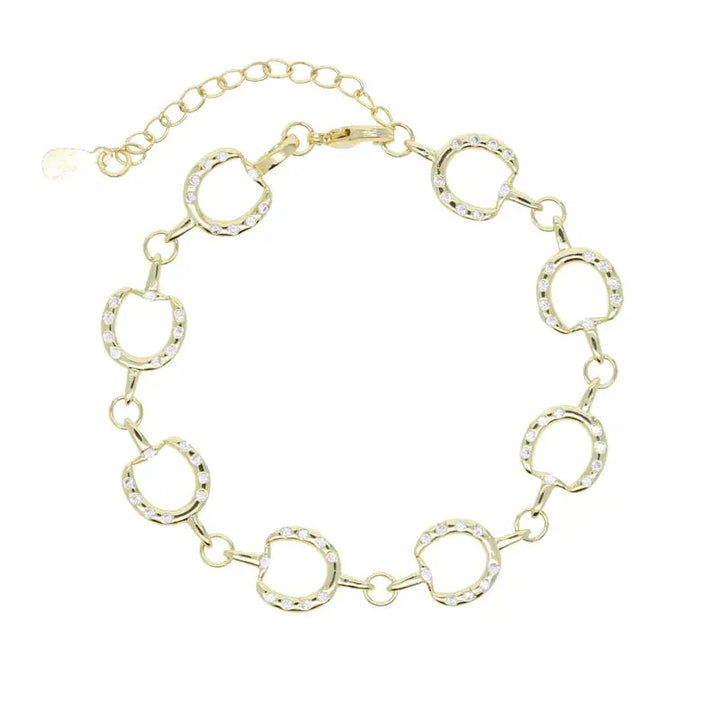 Good Luck Horseshoe Bracelet