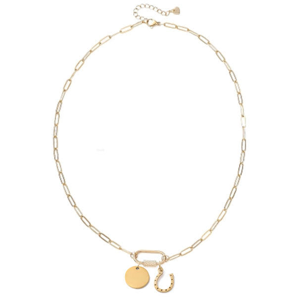 Heritage Horseshoe Personalised Necklace