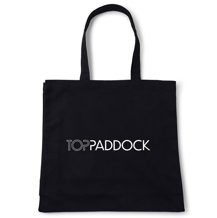 Top Paddock Horse Tote Bag - side view