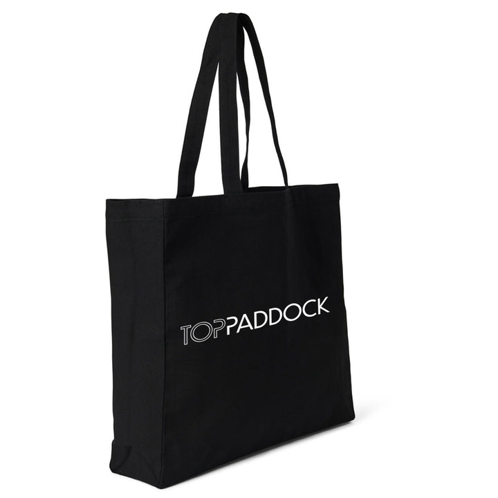 Top Paddock Horse Tote Bag - side view