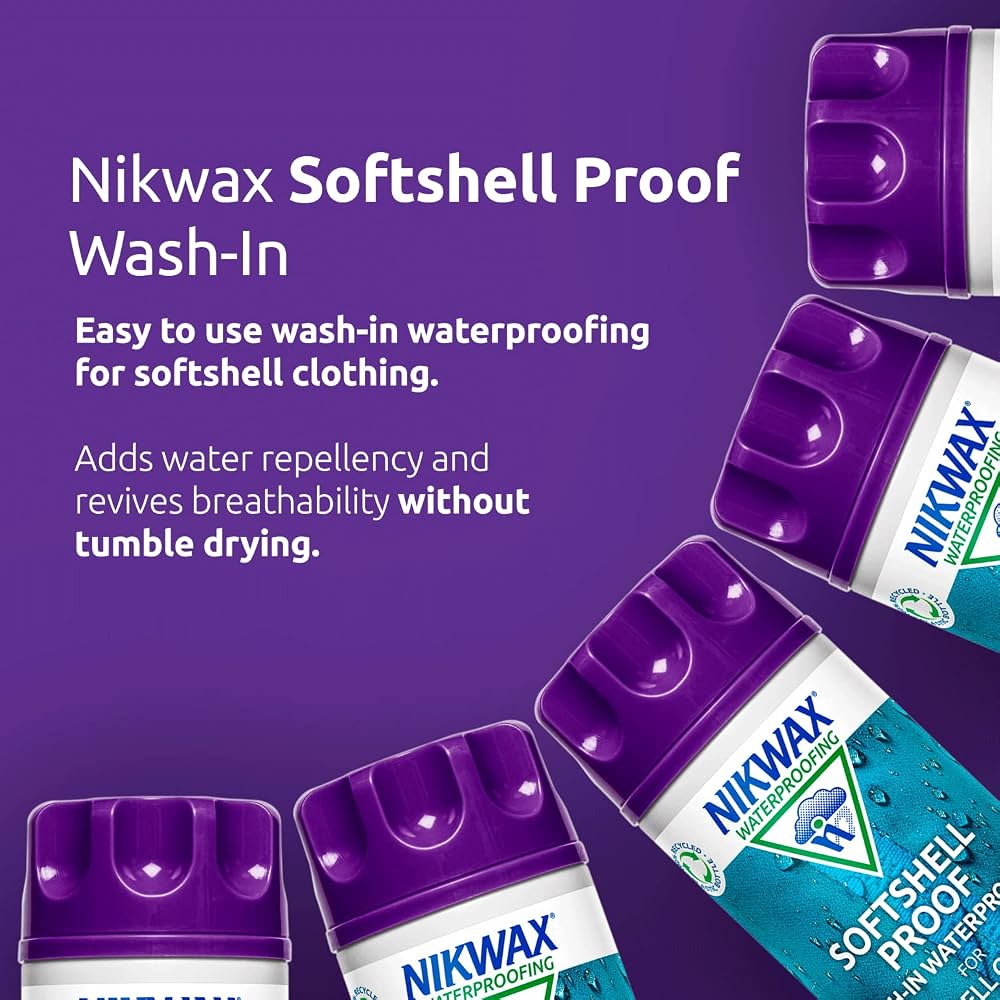 Nikwax SoftShell Proof Wash-In