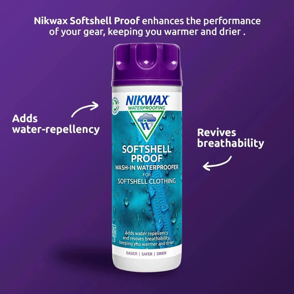 Nikwax SoftShell Proof Wash-In