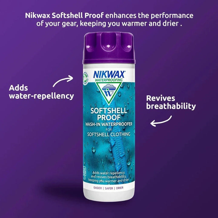 Nikwax SoftShell Proof Wash-In