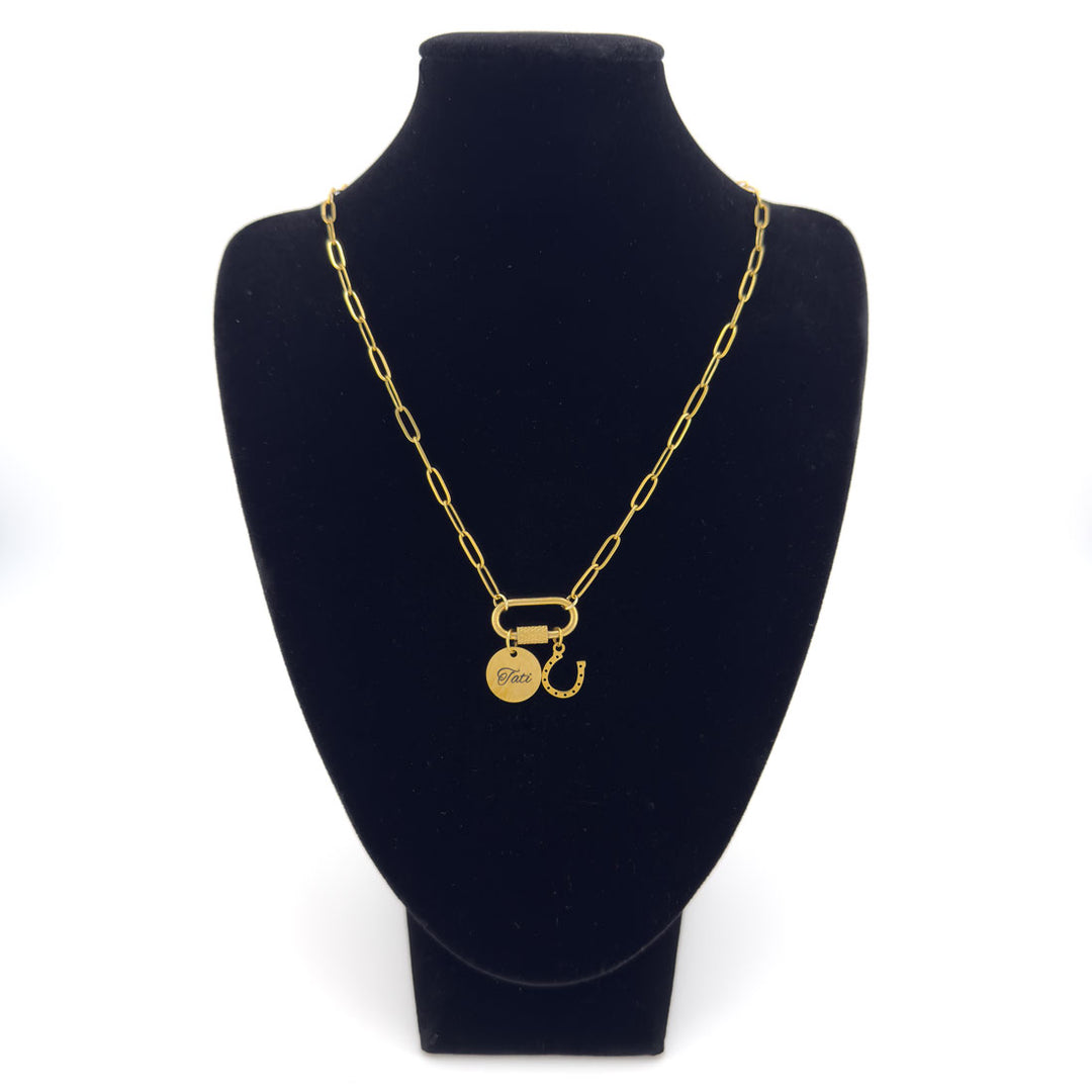 Heritage Horseshoe Personalised Necklace (personalised)
