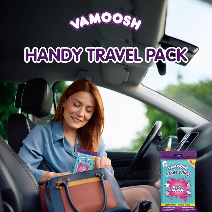 Vamoosh Rapid Action Stain Remover Wipes