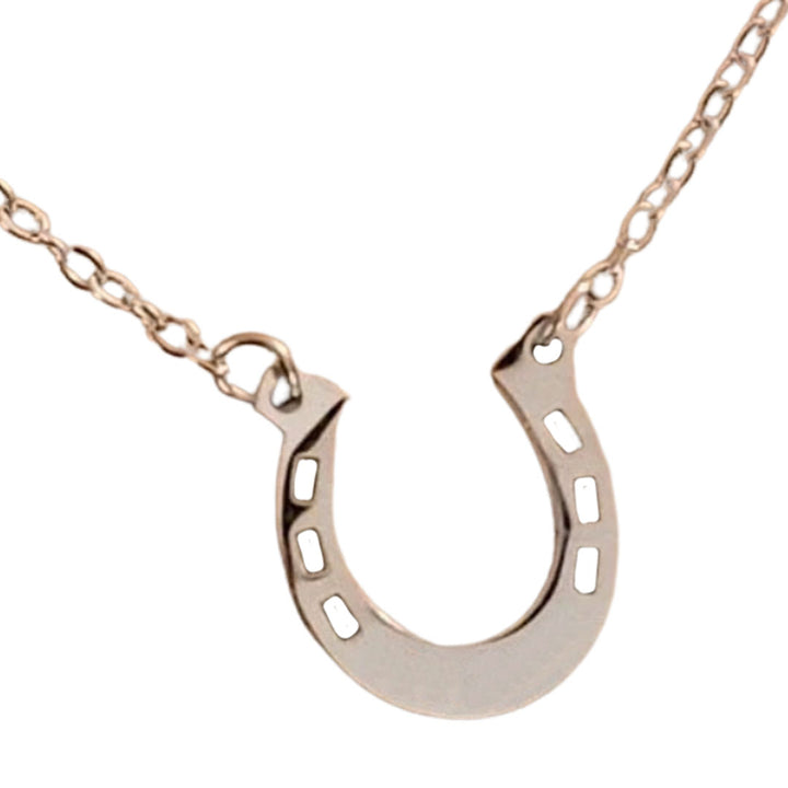 Good Luck Horseshoe Necklace