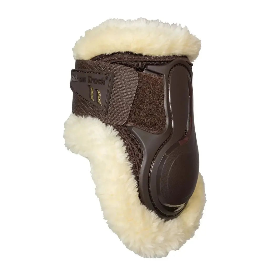 Airflow Jumping Fetlock Boots with Faux Fur - Top Paddock