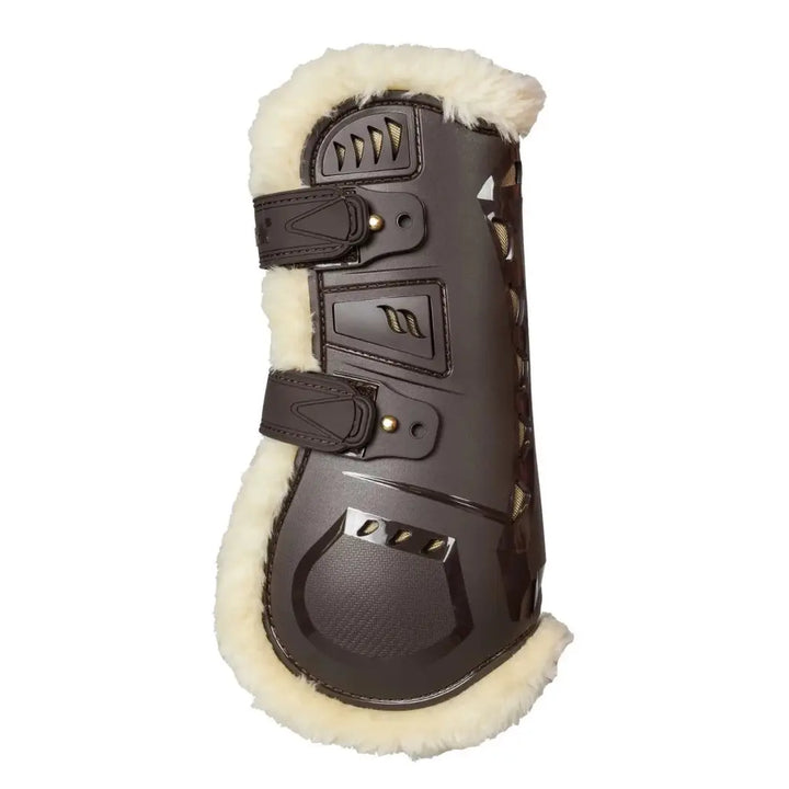 Airflow Jumping Tendon Boots with Faux Fur - Top Paddock