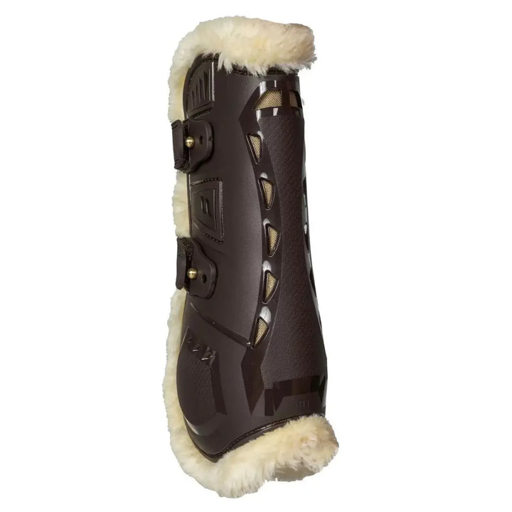 Airflow Jumping Tendon Boots with Faux Fur - Top Paddock