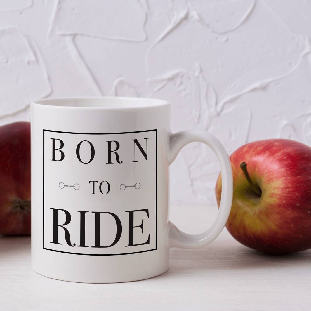 Born to Ride Horse Mug - Top Paddock