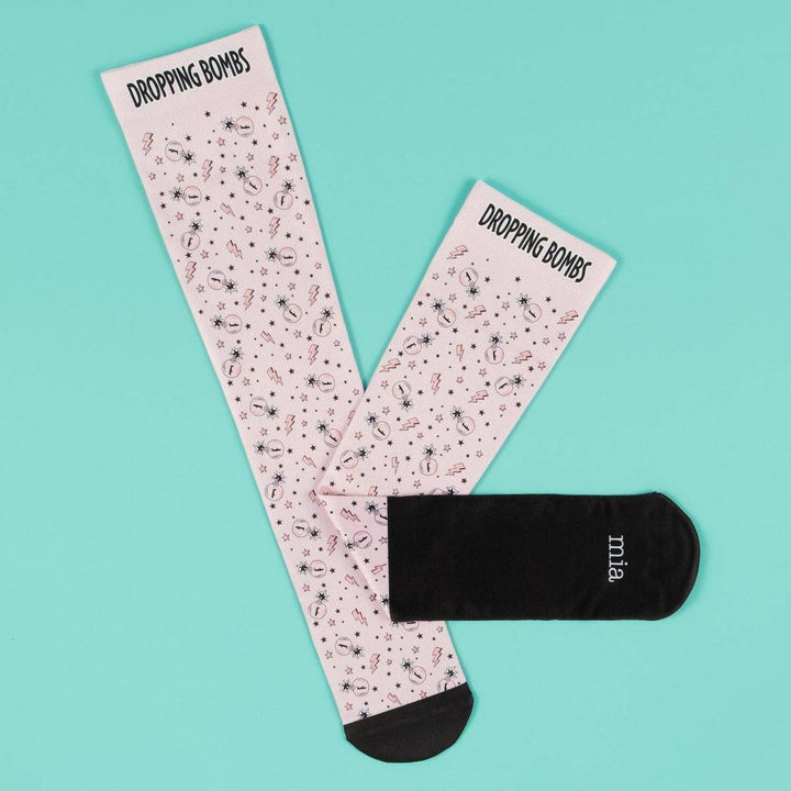 Dropping Bombs Compression Riding Socks - Top Paddock