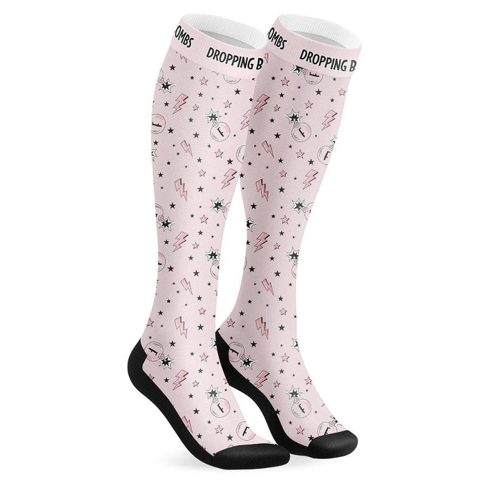 Dropping Bombs Compression Riding Socks - Top Paddock